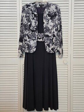 Jessica Howard | Dresses | Jessica Howard Nwt 4pwomens 34sleeve Soutache  Jacket Fit Flare Dress | Poshmark